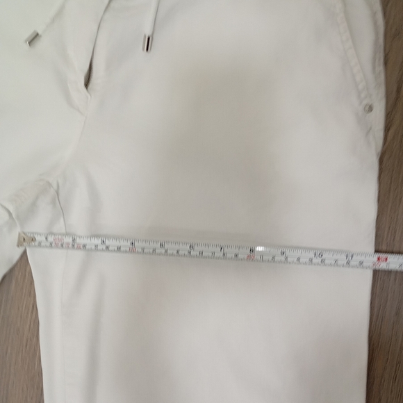 Gardeur White Straight Leg Fabric Pants Size 40(M) (FLAW) - Picture 9 of 14